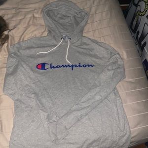 Champion hooded long sleeve